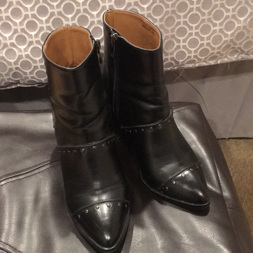 Raport Bronze Studded Ankle Boots